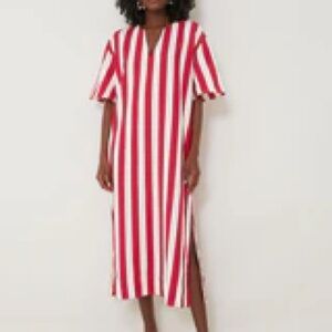 Pomander Place Red Stripe Canaan Dress - Size M